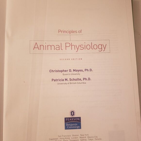 Principles of Animal Physiology: 2nd edition - Picture 2 of 4